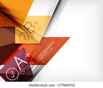 Business presentation stripes abstract background. For infographics, business backgrounds, technology templates, business cards