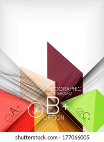 La presentación de negocios raya el fondo abstracto. Para infografías, antecedentes empresariales, plantillas de tecnología, tarjetas de visita