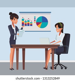 business presentation teamwork