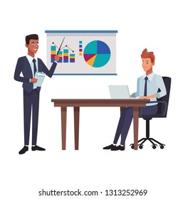 business presentation teamwork