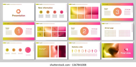Business presentation template