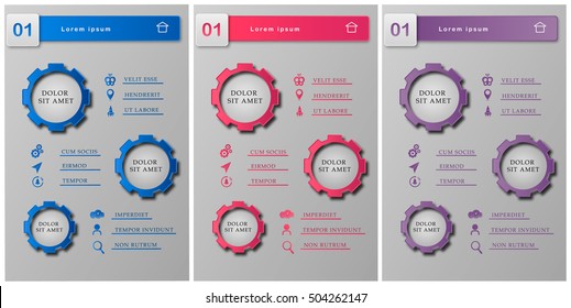 Business presentation template. Complex edition 1 of 5