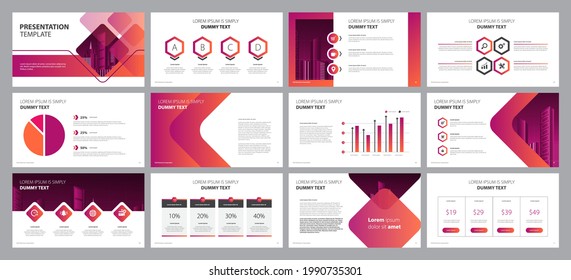 business presentation template design backgrounds and page layout design for brochure, book, magazine, annual report and company profile, with info graphic elements graph design concept