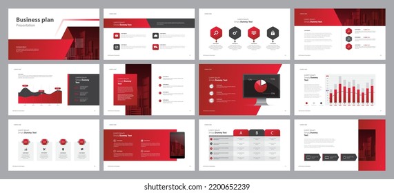 business presentation template design backgrounds and page layout design for brochure, book, magazine, annual report and company profile, with info graphic elements graph design concept