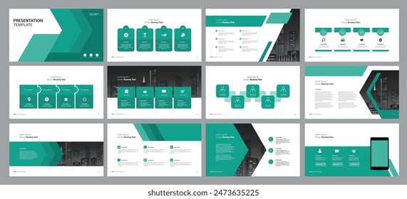 business presentation template design backgrounds and page layout design for brochure, book, magazine, annual report and company profile, with info graphic elements graph design concept