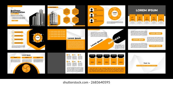 Design-Hintergründe und Seitenlayout-Design für Broschüre, Buch, Magazin, Geschäftsbericht und Unternehmensprofil, mit Infografik-Elementen Graph Design Konzept