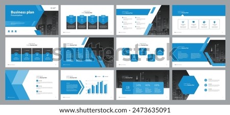 business presentation template design backgrounds and page layout design for brochure, book, magazine, annual report and company profile, with info graphic elements graph design concept