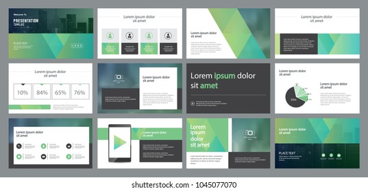 Business Presentation Template Design And Page Layout Design For Brochure ,book , Magazine,annual Report And Company Profile , With Infographic Elements Graph