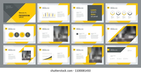 business presentation template design and page layout design for brochure ,book , magazine,annual report and company profile , with infographic elements graph
