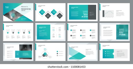 business presentation template design and page layout design for brochure ,book , magazine,annual report and company profile , with infographic elements graph
