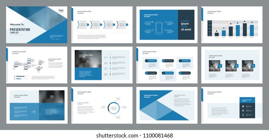 business presentation template design and page layout design for brochure ,book , magazine,annual report and company profile , with infographic elements graph
