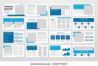 business presentation template editable vector design