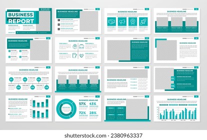 business presentation template editable vector design