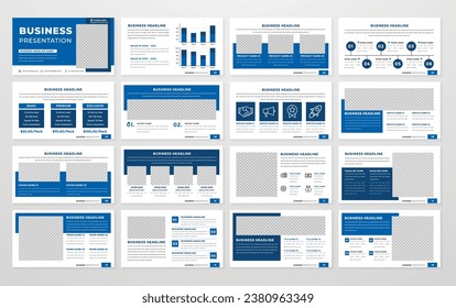 diseño vectorial editable de plantilla de presentación de negocios