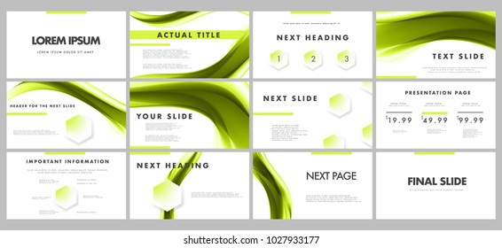 Business presentation template. Graphic concept for your marketing and advertising design