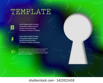 Business presentation template from infographic elements. Can be used for presentation, flyer and leaflet, brochure, corporate report, marketing, advertising, annual report, banner, booklet.