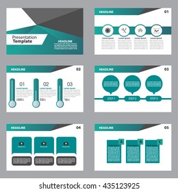 business presentation template Infographic elements flat design set for brochure flyer leaflet marketing advertising