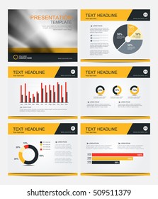 business presentation template set