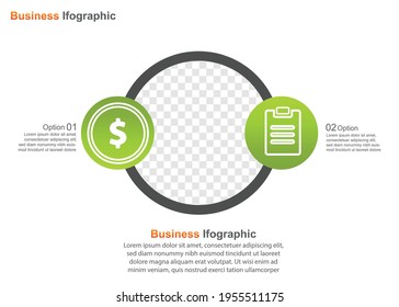 Vorlage für Geschäftspräsentationen. Vektor-Infografik . perfekt für Präsentationen, Broschüren, Marketing, Werbung etc.