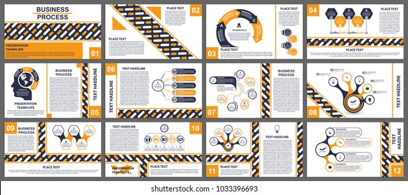 Business presentation templates. Modern elements of infographic. Can be used for business presentations, leaflet, information banner and brochure cover design.