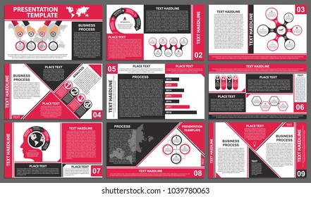 Business presentation templates. Modern elements of infographic. Can be used for business presentations, leaflet, information banner and brochure cover design.