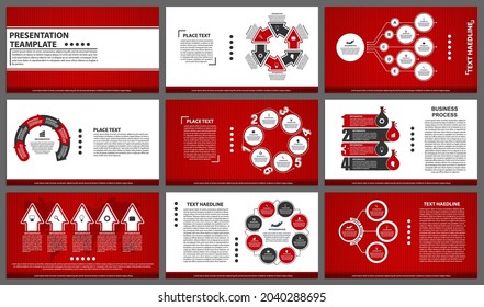 Business presentation templates. Modern elements of infographic. Can be used for business presentations, leaflet, information banner and brochure cover design.