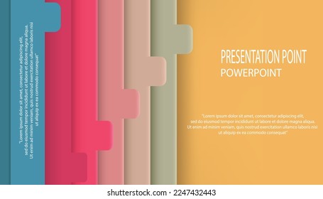 Business presentation vector A4 vertical orientation front page mock up. Modern corporate report cover 3D colorful balls geometric illustration design layout. Company identity brochure template.