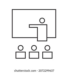 plantilla de diseño de iconos vectoriales de presentación de negocios