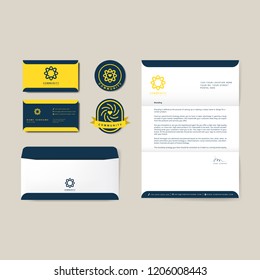 vector de diseño de impresión empresarial