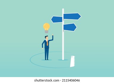 Business problem with career, competitor sawing floor under neath, betrayal in business deal, success trap, Vector illustration design concept in flat style