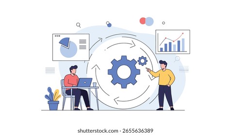 Otimização do fluxo de trabalho de automação do processo de negócios e estratégias de melhoria contínua para melhorar a eficiência operacional