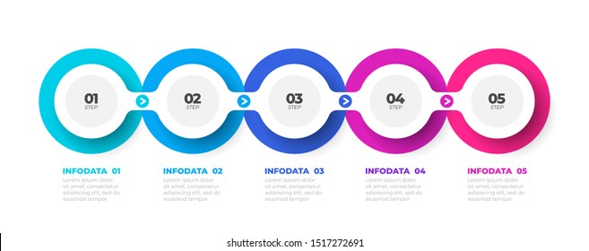 Business process. Vector infographic layout with 6 steps, options. Can be used for workflow diagram, info chart, graph, presentations.