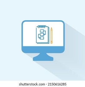 business processes icon vector design