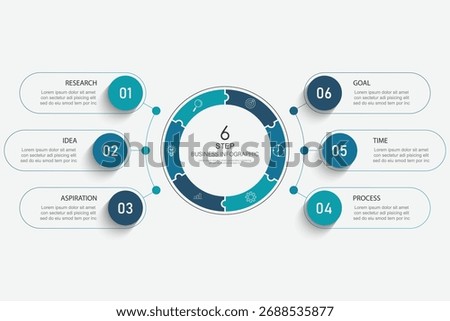 Business processes. Timeline infographic with 3 steps, options. Vector graphics.	