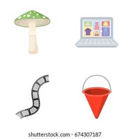 business, profession, nature and other web icon in cartoon style.attribute, fire, extinction, icons in set collection.
