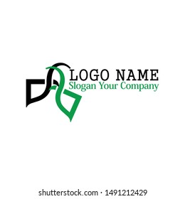 Business professional logo template vector icon.
