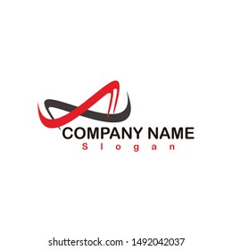 Business professional logo template vector icon.