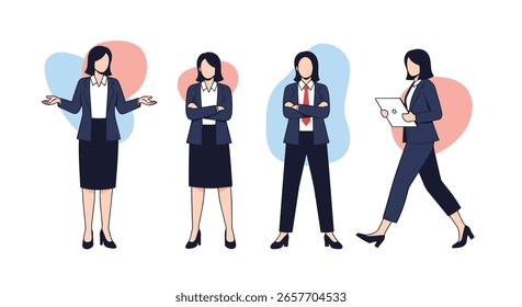 Profissionais de negócios que apresentam ideias e colaboram efetivamente em ambientes corporativos modernos discutindo estratégias