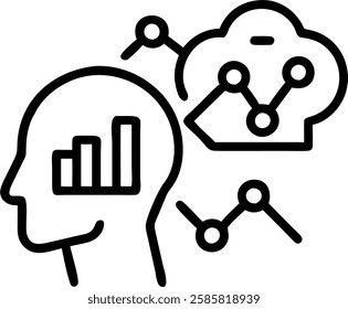 Business professionals using AI driven market research tools with soft abstract art copy space concept as Business professionals use AI driven market research tools against a soft abstract art backgro