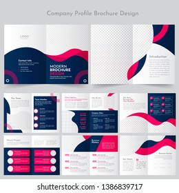 Business Profile Brochure Design Template