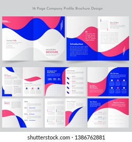 Business Profile Brochure Template Design