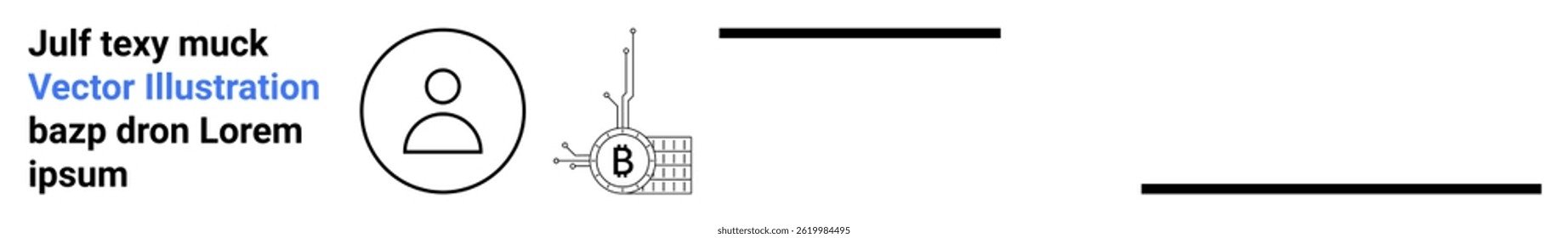 Business profile icon with data analytics graph featuring growth arrow. Ideal for business reports, analytics presentations, financial dashboards, user profiles, online courses, websites, and mobile