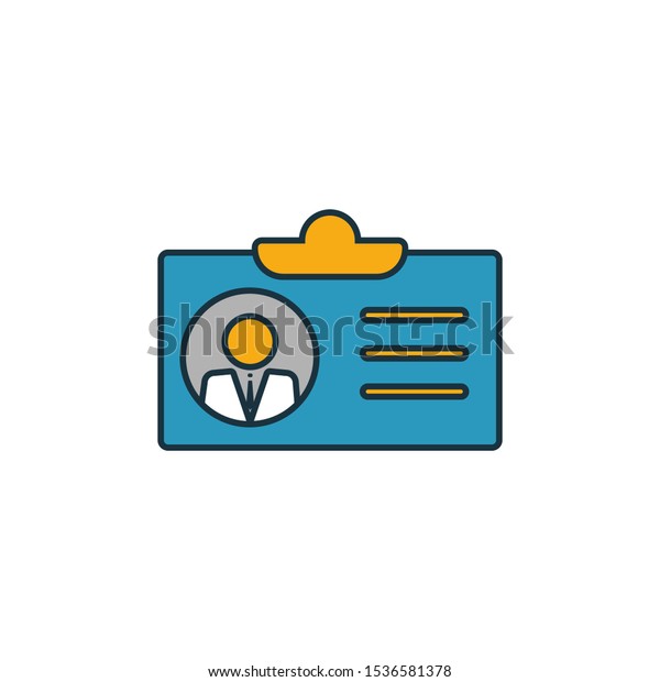Business Profile icon\
set. Four elements in diferent styles from human resources icons\
collection. Creative business profile icons filled, outline,\
colored and flat\
symbols.