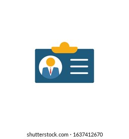 Business Profile icon. Simple element from human resources icons collection. Creative Business Profile icon ui, ux, apps, software and infographics.