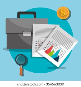 Business profit and sales graphic design, vector illustration eps10 Business profit and sales graphic design, vector illustration eps10