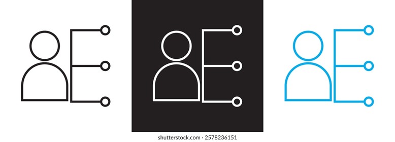Business Project Icons set. planning, strategy, accounting, and more. isolated on white and black background. vector illustration. EPS 10