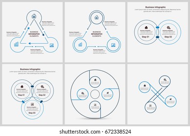 Business Project Infographics Set