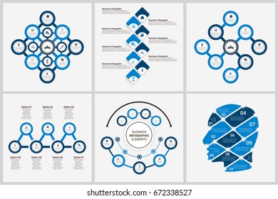 Business Project Infographics Set