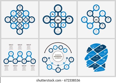 Business Project Infographics Set