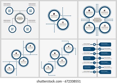 Business Project Infographics Set